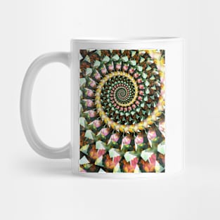 Mosaic Abstract Spiral Mug